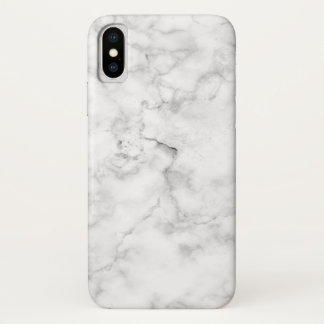 Einfaches | Minimalistisches MARMORtelefon-Kasten iPhone X Hülle