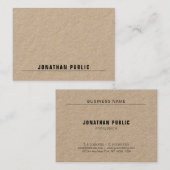 Einfaches Minimalistisches, modernes, elegantes, e Visitenkarte (Vorne/Hinten)