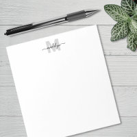 Einfaches minimalistisches Monogramm