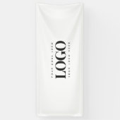 Einfaches Minimalistisches Rectangle-Business-Logo Banner (Vertikal)