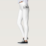 Einfaches Minimalistisches Rectangle-Business-Logo Leggings<br><div class="desc">Diese eleganten Leggings wären sowohl für den geschäftlichen als auch für den privaten Gebrauch ideal. Fügen Sie einfach Ihr eigenes Logo hinzu,  indem Sie auf "Personalisieren" klicken.</div>