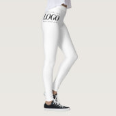 Einfaches Minimalistisches Rectangle-Business-Logo Leggings (Rechts)