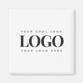Einfaches Minimalistisches Rectangle-Business-Logo Magnet