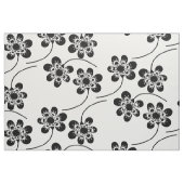 Einfaches Minimalistisches Schwarz-Weiß-Muster Stoff (Fat Quarter (45,7 x 55,9 cm))