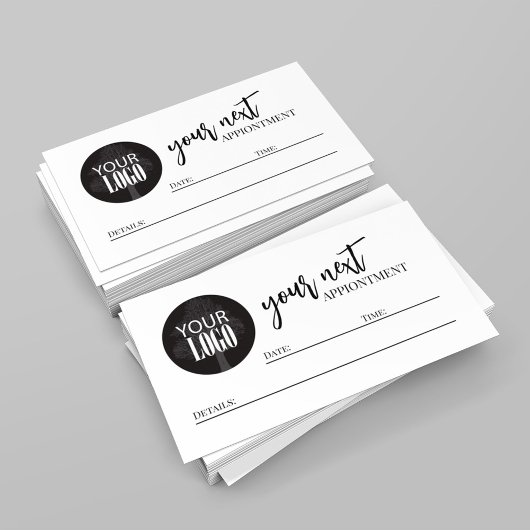 Einfaches Minimalistisches Skript Terminkarte