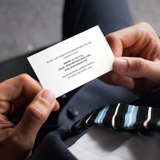 Einfaches Minimalistisches Skript Terminkarte