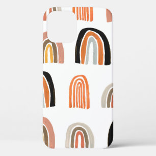 Einfaches Minimalmodell nahtlos Muster mit Gouache Case-Mate iPhone Hülle