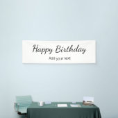 einfaches Minimum an glücklichem Geburtstag Ihren Banner (Messeveranstaltung)