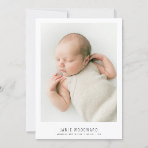 Einfaches modernes Baby-Girl-Foto