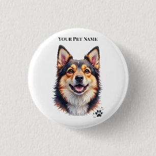 Einfaches modernes benutzerdefiniertes Design mit Button
