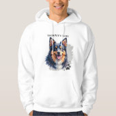 Einfaches modernes benutzerdefiniertes Design mit Hoodie (Vorderseite)