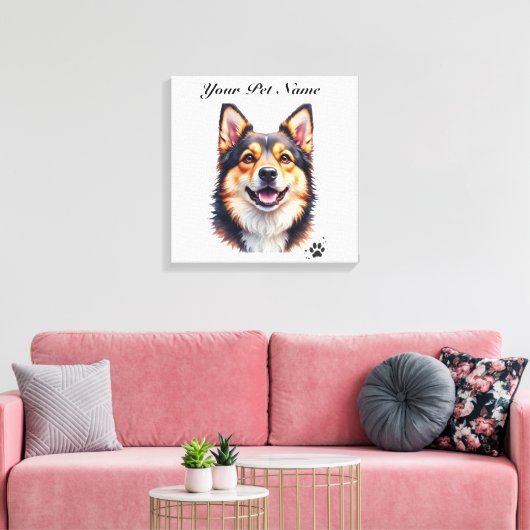 Einfaches modernes benutzerdefiniertes Design mit  Leinwanddruck (Insitu (Wohnzimmer))