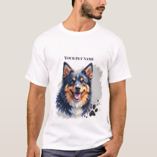 Einfaches modernes benutzerdefiniertes Design mit T-Shirt