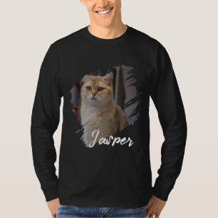 Einfaches modernes benutzerdefiniertes Namen- und T-Shirt