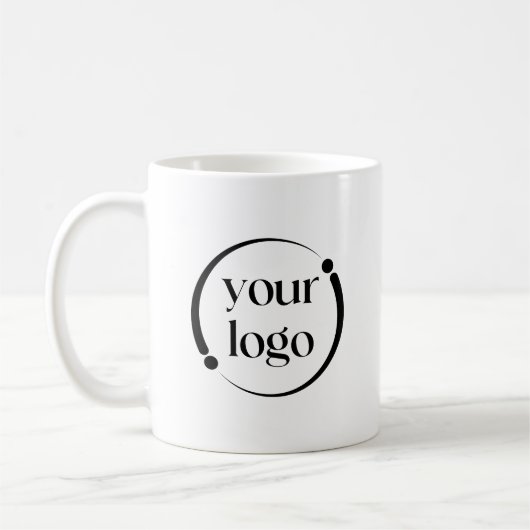 Einfaches, modernes Berufliches Logo Kaffeetasse (Links)