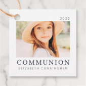 Einfaches, modernes Chic Custom First CommunityFot Geschenkanhänger (Vorderseite)