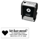 Einfaches, modernes Design - wir haben neue Adress Permastempel (Beispiel)