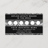 Einfaches, modernes, elegantes, Berufliches trendi Terminkarte (Rückseite)