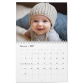 Einfaches, modernes Foto - 13 Bilder Kalender (Feb 2027)
