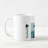 Einfaches modernes Foto Absolvent Kaffeetasse (Links)
