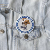 Einfaches, modernes Foto-Beileid Button (Beispiel)