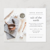 Einfaches, modernes Foto Business Open House (Vorderseite)