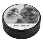 Einfaches, modernes Foto für Haustiere oder Person Eishockey Puck (3/4)