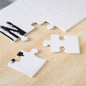 Einfaches, modernes Foto für Haustiere oder Person Puzzle (Seite)