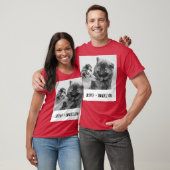Einfaches, modernes Foto für Haustiere oder Person T-Shirt (Unisex)