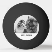 Einfaches, modernes Foto für Haustiere oder Person Tischtennisball (Vorderseite)