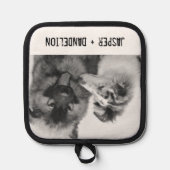 Einfaches, modernes Foto für Haustiere oder Person Topflappen (Vorderseite)