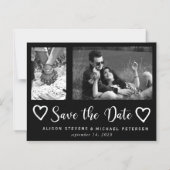 Einfaches, modernes Foto für Hochzeitsfotos gerett Magneteinladung (Vorderseite)