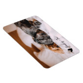 Einfaches, modernes Foto | Horizontal Magnet (Rechte Seite)