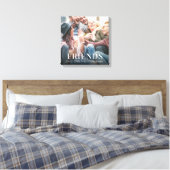 Einfaches modernes Foto - Minimalistisches Design Leinwanddruck (Insitu (Schlafzimmer))