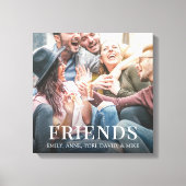 Einfaches modernes Foto - Minimalistisches Design Leinwanddruck (Vorderseite)