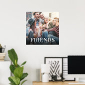 Einfaches modernes Foto - Minimalistisches Design Poster (Heimbüro)