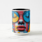 Einfaches, modernes Foto mit individuellem Mug Tasse (Zentrum)