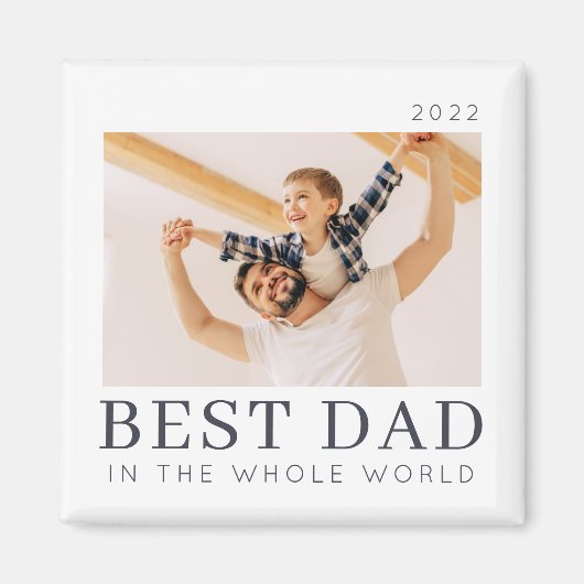 Einfaches, modernes Foto mit individueller Note Magnet (Vorne)