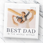 Einfaches, modernes Foto mit individueller Note Magnet<br><div class="desc">Design besteht aus modernem,  schicken Typografie mit Sans Serif und Serif Schriftart.</div>