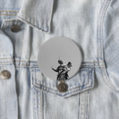 Einfaches, modernes Foto mit Möwen auf der Statue Button (Beispiel)