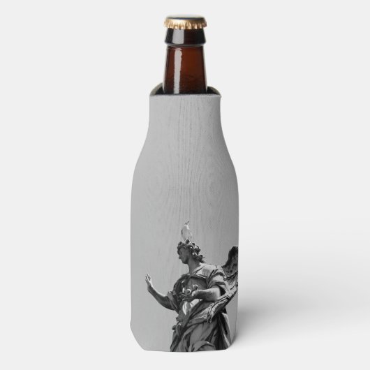 Einfaches, modernes Foto mit Möwen auf der Statue Flaschenkühler (Flaschenvorderseite)