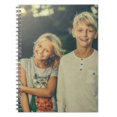 Einfaches, modernes Foto Notizblock (Vorderseite)