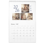 Einfaches modernes Fotodesign Kalender (Feb 2027)