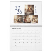 Einfaches modernes Fotodesign Kalender (Feb 2027)