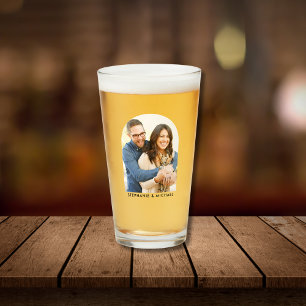 Einfaches modernes Fotogeschenk Glas