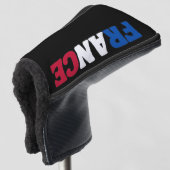Einfaches, modernes französisches Flag-Apparel Golf Headcover (3/4 Vorderseite)