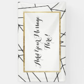 Einfaches modernes geometrisches banner (Vertikal)