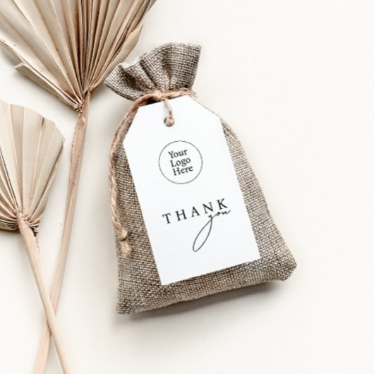 Einfaches Modernes Geschäft Danke-Hängeschild Geschenkanhänger