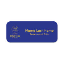 Einfaches, modernes Gold-Business-Logo