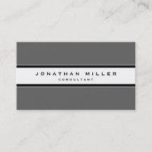 Einfaches, modernes Grau | Schwarzer und weißer St